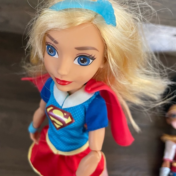 DC Comics Wonder Woman and Supergirl Dolls - Picture 8 of 9